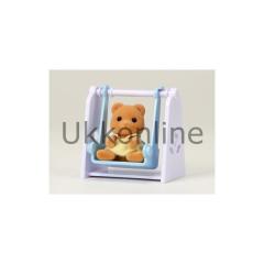 Sylvanian ESE1421 Ayı Bebek ve Salıncak