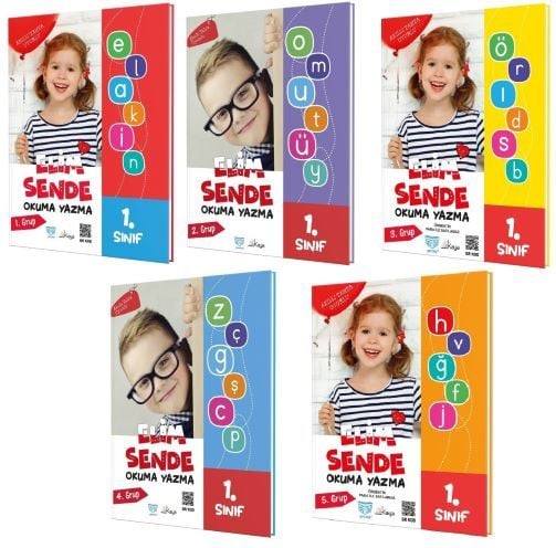 Gendaş Kaya Yayınları 1.Sınıf Elim Sende Okuma Yazma Seti