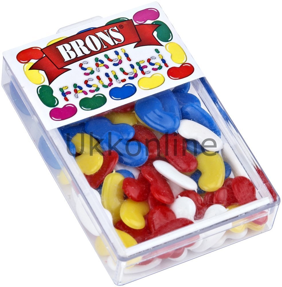 BRONS  SAYI FASULYESİ PLASTİK KUTU
