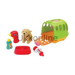 21023SUN-KWY-İY.OYUN SET MY PET PELUŞ KEDİ / KÖPEK 21024
