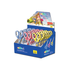 ADELAND ÖĞRENCİ MAKASI DESENLİ STAND 30 LU