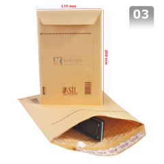 DOĞAN HAVA KABARCIKLI ZARFI 170-250 95GR