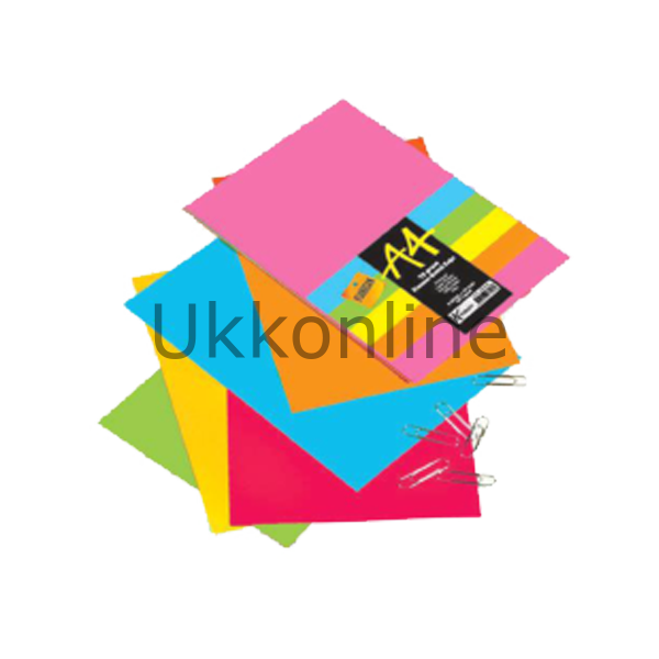 KESKİN RENKLİ KAĞIT A-4 100 LÜ KARIŞIK