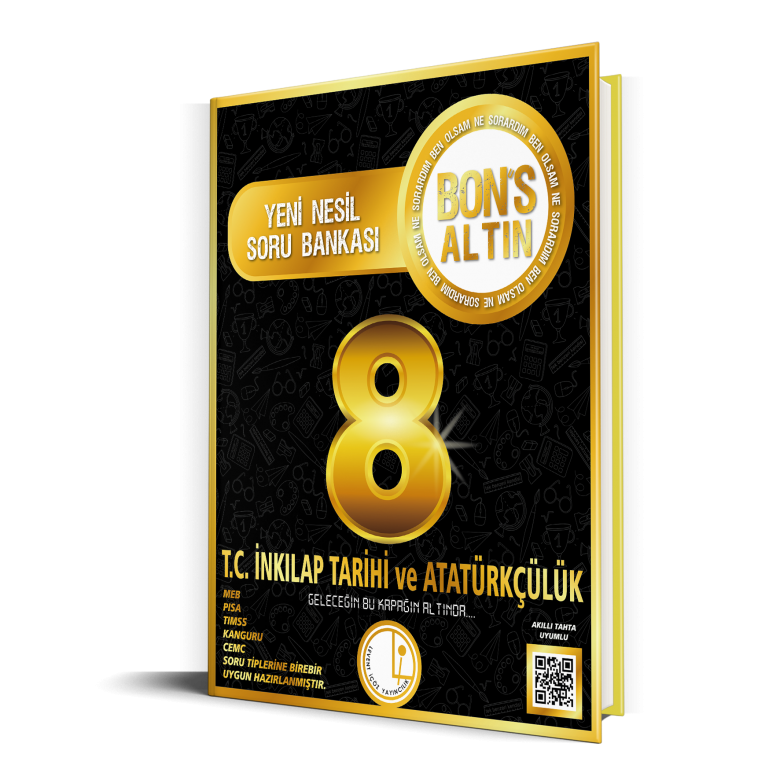 Bons Yayınları 8. Sınıf İnkılap Tarihi ve Atatürkçülük Soru Bankası