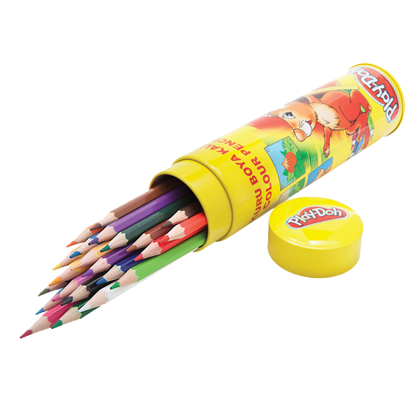 PLAYDOH BOYA KALEMİ 12 RENK TÜP