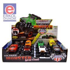 500-8KLX SÜRT.BIG FOOT MONSTER ARABA 8Lİ