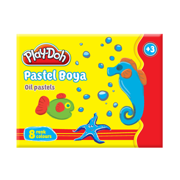 PLAYDOH PASTEL BOYA 8 RENK
