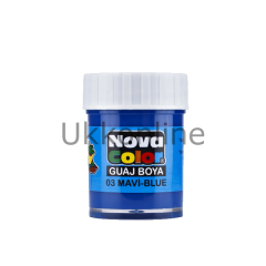 NOVA COLOR GUAJ BOYA ŞİŞE MAVİ