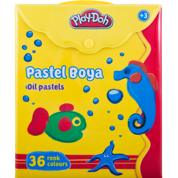 PLAYDOH PASTEL BOYA 36 RENK ÇANTALI