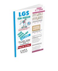 Çapa Yayınları 8. Sınıf LGS Tüm Dersler Soru Bankası Yaprak Testi
