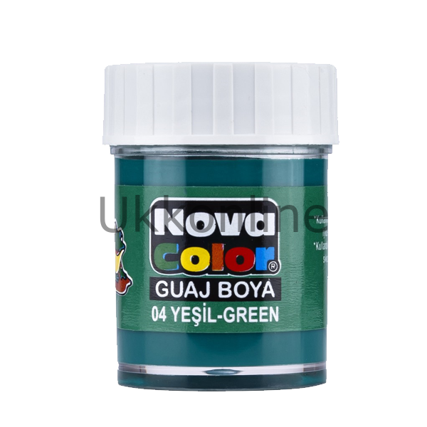 NOVA COLOR GUAJ BOYA ŞİŞE YEŞİL