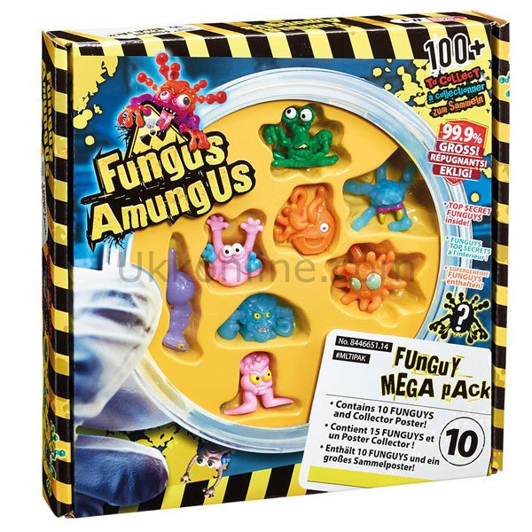 FUN/22512 FUNGUS AMANGUS 10LU FİGÜR SET 1.Seri 3-12 yaş