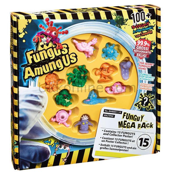 FUN/22513 FUNGUS AMANGUS 15Lİ FİGÜR SET 1.Seri 3-12 yaş