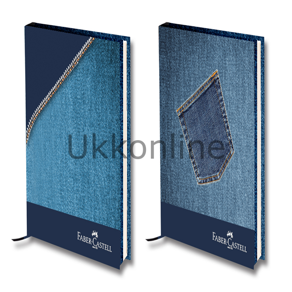 FABER SERT KAPAK DEFTER JEAN A5 ÇİZGİLİ-DÜZ 120YP