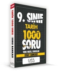 Çapa Yayınları 9. Sınıf Tarih Soru Bankası