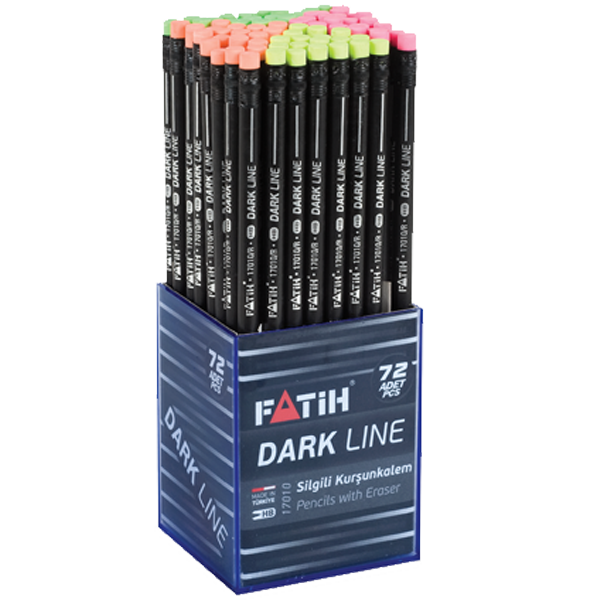 FATİH KURŞUNKALEM DARK LİNE SİLGİLİ 72 Lİ