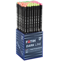FATİH KURŞUNKALEM DARK LİNE SİLGİLİ 72 Lİ