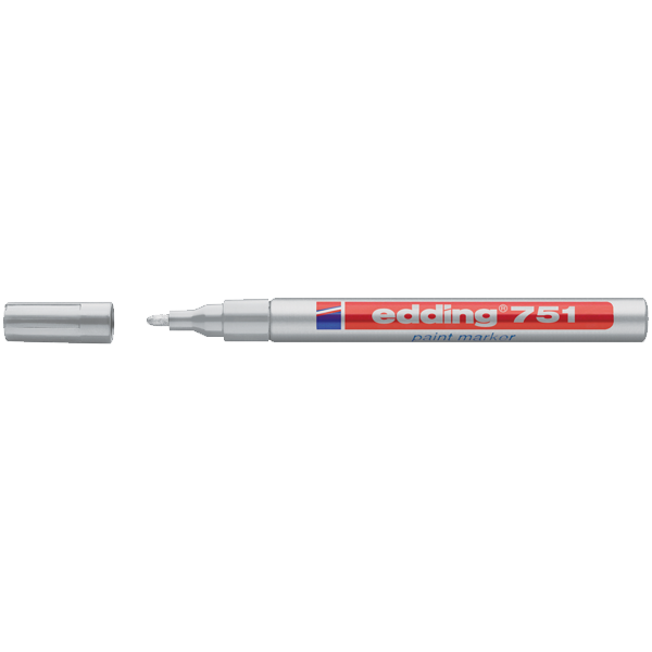 EDDİNG PAİNT MARKÖR E-751 GÜMÜŞ