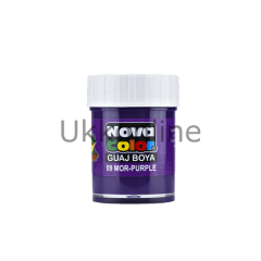NOVA COLOR GUAJ BOYA ŞİŞE MOR