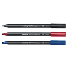 EDDİNG KALİGRAFİ KALEM 2mm SİYAH E 1255
