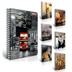 GIPTA SERT KAPAK DEFTER CAPİTAL SPİRAL 13-21 100/1