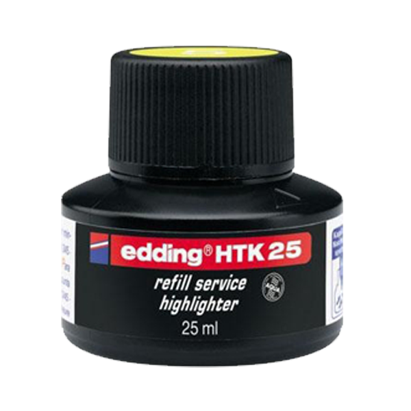 EDDİNG FOSFORLU KALEM MÜREKKEBİ SARI HTK 25 ml