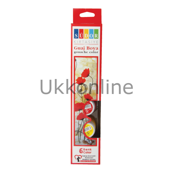 SÜDOR GUAJ BOYA SET 6-15 ml