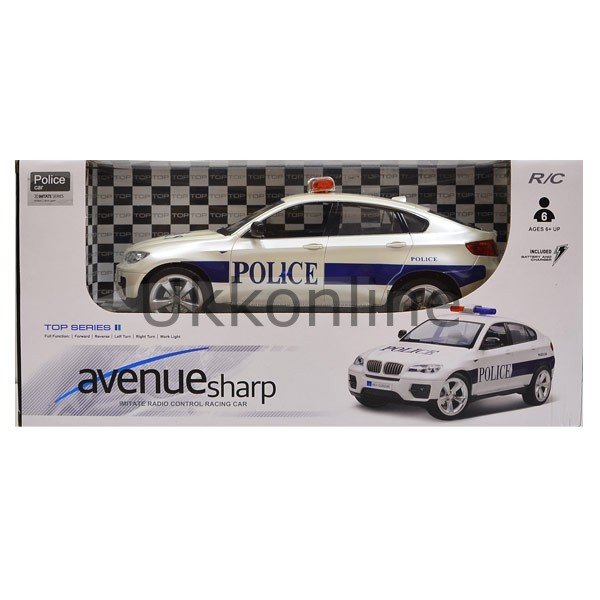 BİRCAN Uzaktan Kumandalı Bmw x6 Polis Arabası 1:16