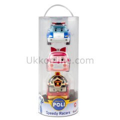 POLI/83197 HIZLI YARIŞÇI FİGÜR 3lü SET 3-12 yaş