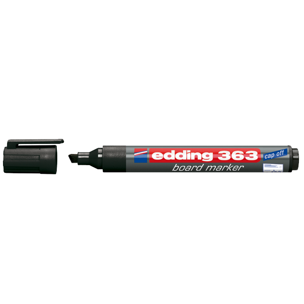 EDDİNG TAHTA KALEMİ E-363 SİYAH