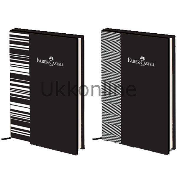 FABER SERT KAPAK DEFTER STRİPE A5 120YP ÇİZGİLİ-DÜ