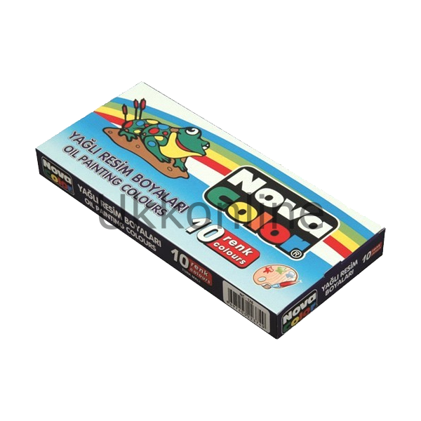 NOVA COLOR YAĞLI BOYA 10 RENK TÜP