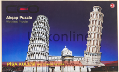 CEO 3D AHŞAP PUZLLE PISA KULESİ