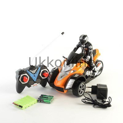 1:10 MOTORSİKLET TURUNCU UZAKTAN KUMANDALI MOTOR