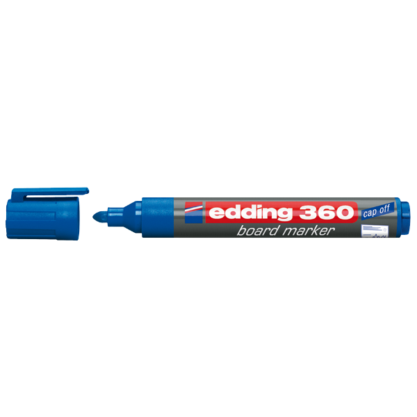 EDDİNG TAHTA KALEMİ E-360 MAVİ