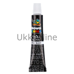 NOVA COLOR YAĞLI BOYA TÜP SİYAH