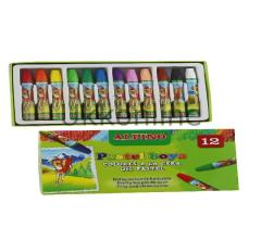 Alpino Yağlı Pastel Boya 12 Renk Karton Kutu
