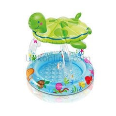 57119 KAPLUMBAĞA GÖLGELİK BEBEK HAVUZU