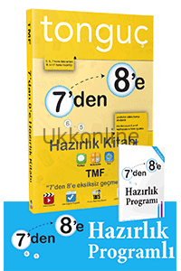 7DEN 8E HAZIRLIK KİTABI TONGUÇ YAYINLARI