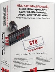 GYS Milli Savunma Bakanlığı Çıkmış ve Çıkması Muhtemel Sorular Eşliğinde Konu Anlatımı Yargı Yayınları