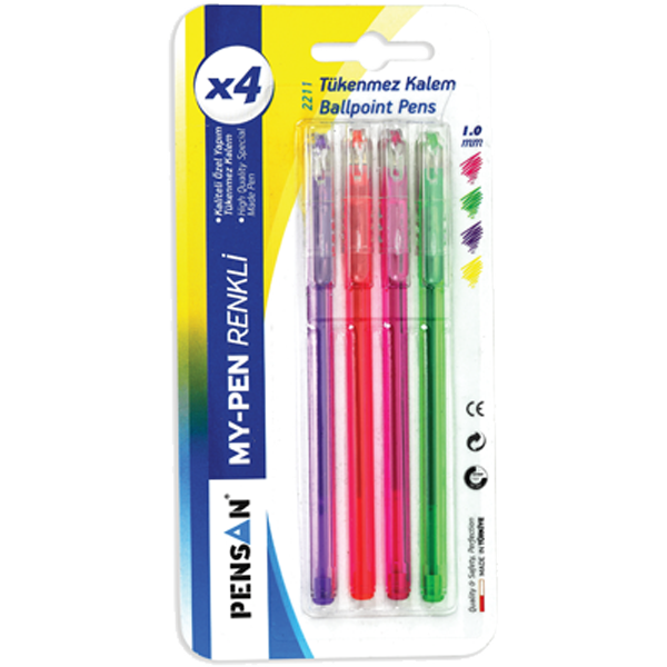 PENSAN TÜKENMEZ MY PEN 1,0mm PEMBE