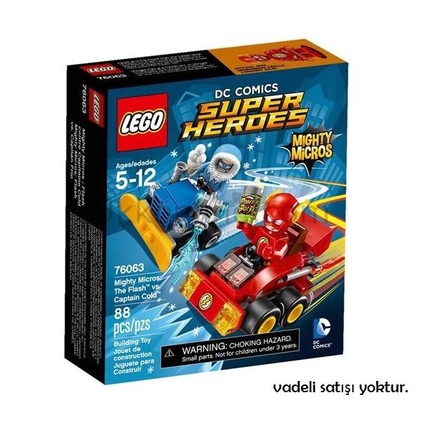 LSS76063 MRVL-FLASH CAPTAN CO ya KARŞI /MarvelSuperHeroes 5-12 yaş LEGO