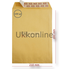 DOĞAN TORBA ZARF FORMULA 210X280 100 GR SLK