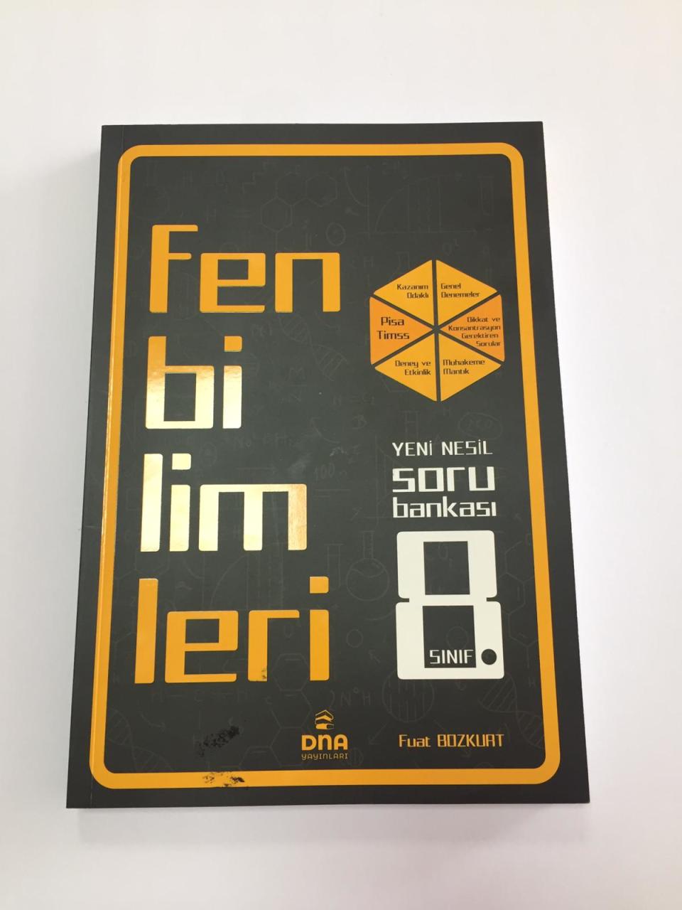 DNA YAYINLARI 8.SINIF FEN BİLİMLERİ YENİ NESİL SORU BANKAS
