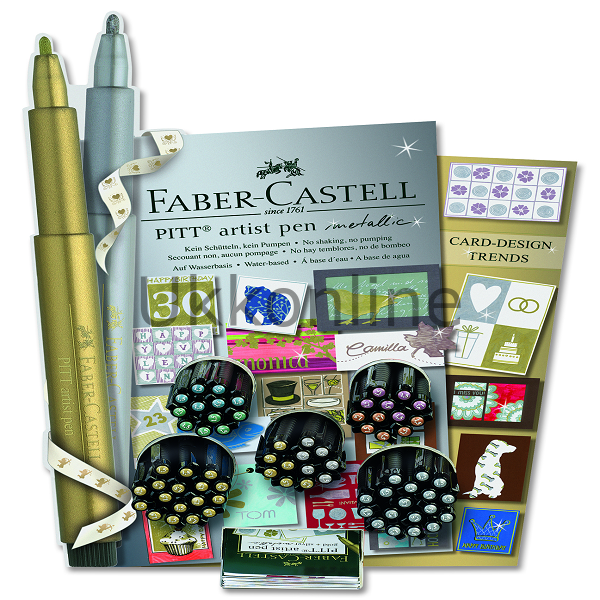 FABER PİTT ARTİST PEN METALİK RENKLER 72 Lİ