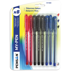 PENSAN TÜKENMEZ MY PEN 1,0mm SİYAH