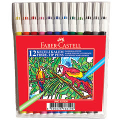 FABER KEÇELİ KALEM 12 RENK