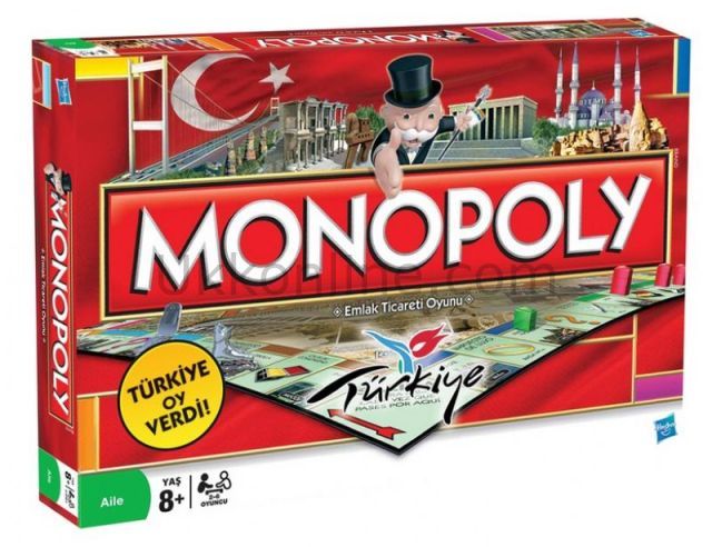 01610 MONOPOLY TÜRKİYE +8 yaş