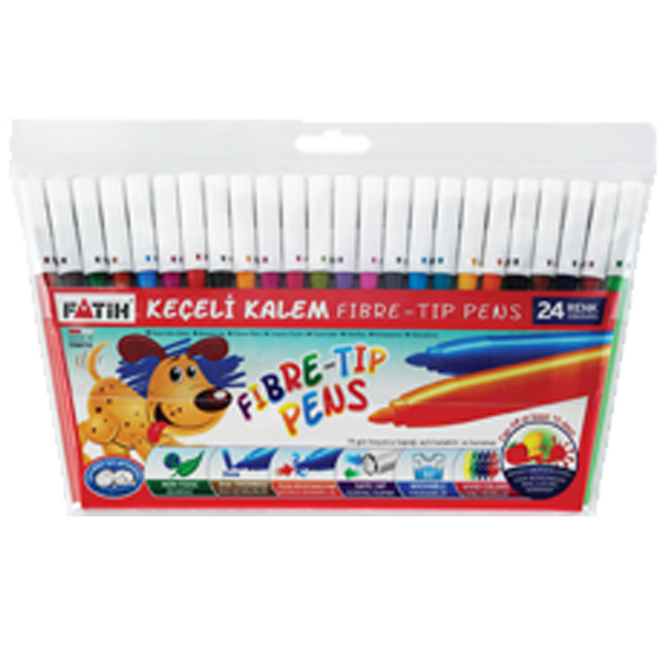 FATİH KEÇELİ KALEM 24 RENK