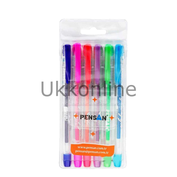 PENSAN JEL KALEM MY KİNG NEON 6 LI